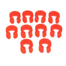 10x Plastic Climbing Rope Protection Cover Thimbles For Training Rappelling