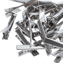 50 ALLIGATOR HAIR TEETH CLIPS 45MM HAIR SECTIONING CLIPS HAIRDRESSING GRIP Y7E4