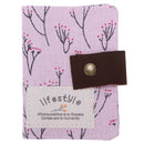 Elegant Country Style Canvas Credit Business ID Card Bag Pocket Wallet Hold