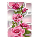 Pink Rose DIY 5D Diamond Painting Mosaic Embroidery Crafts Cross Stitch Kit