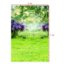 Photography Background Fabric Flower Grass Wall Photo Studio Props Backdrop