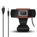 720P 30fps HD Webcam with Built-in Microphone USB Web Camera for Computer