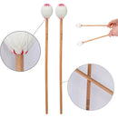 2pcs Marimba Mallets Xylophone Perform Practice Beaters Percussion Instrument