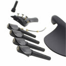 Ebony Violin Chinrest Screws Tuning Pegs Tailpiece Tail Nail for 4/4 Violin