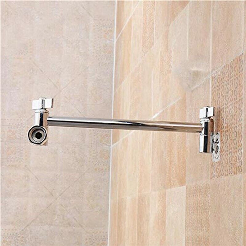Shower Arm Extension, Arm Extender,Adjustable Height Shower Head Arm,Brass