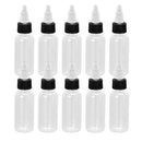 10pcs Empty 30ML Plastic Liquid Tattoo Bottle Box Case Holder Glue Oil