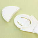 10pcs Infant Baby Drawer Door Cabinet Cupboard Toddlers Safety Lock Belt Strap