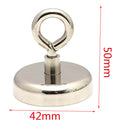 Pull Force Magnets Hook Refrigerator Round Magnets Eyebolt Hooks 72KG Pull