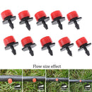 10x Garden Irrigation Mist Micro Flow Dripper Water Drip Head HoseJR