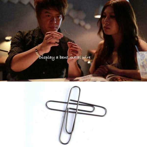 Self-Bending Paperclip Nitinol Shape Memory Shift Magic Stage Play Trick