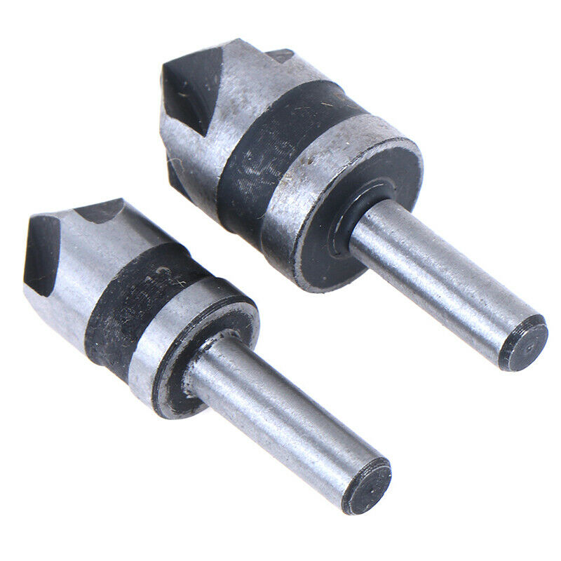 1/2"+5/8" HSS 6.35mm Hex Shank Chamfer Debur Countersink Drill Bit Set* TEUS