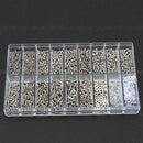 1000Pcs Micro 18 Assortment Sun Glasses Tiny Screw Watch Nut Repair Kit Tool M&O