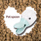 Cute Duckbill Pet Food Shovel Multifunction Spoon Cat Food Bag Seal Clip