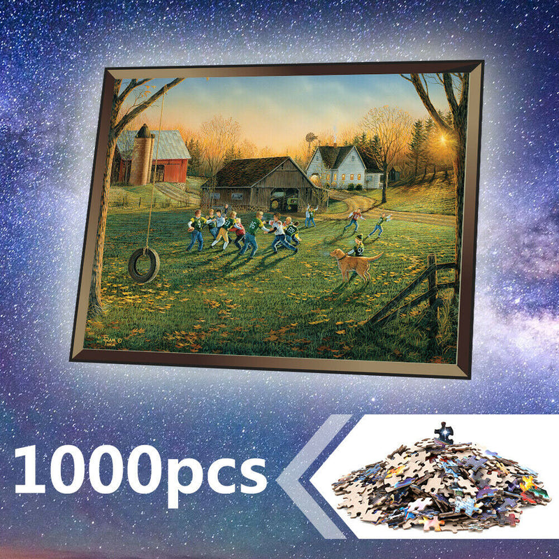 1000pcs Rugby Players Picture Puzzles Educational Learning Assembling Toys