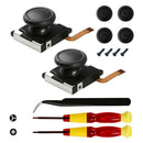 13pcs Joystick Kit Thumb Stick Caps Alloy Steel Tri Wing Game For Switch Joy Con