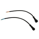 Black 4 Pin Male Female Circular LED Power Plug Connector I4G8