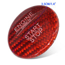 Red Carbon Fiber Engine Start Button Trim Cover fit for Mercedes E Class W212 Hf