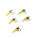5Pcs Soft  Lures Bait Shrimp Fishing Simulation Prawn Saltwater Hooks Suppli_