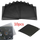 10Pcs 120mm PVC PC Fan Dust Filter Dustproof Case Computer Cooler Cover Me_
