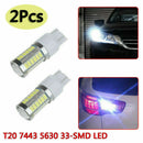 2pcs Super Bright White Canbus LED Lights Bulb For Car Backup Reverse Light Lamp