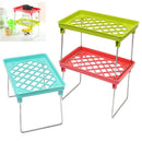 Storage Dish Shelf Rack Cupboard Kitchen Bathroom Holder Organize Desk Fo FDO