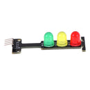 DC 5V mini led traffic light module 5mm red yellow green color led disp OZ