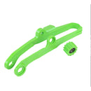 Green Chain Slider with Lower Roller for Kawasaki KX250F KX450F 2009-2016