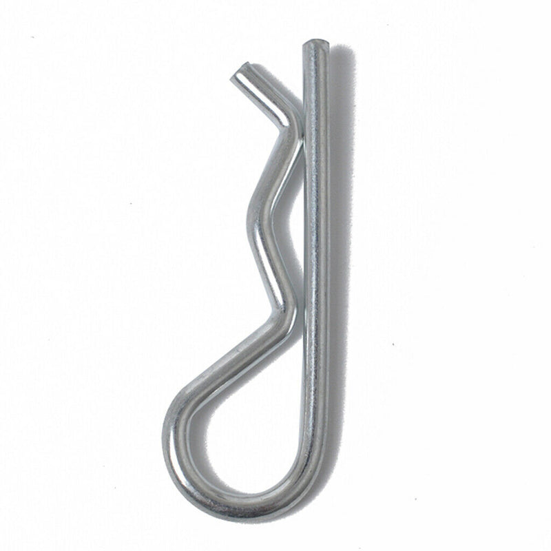 100 Pieces Stainless R-Shaped Steel R Clips Spring Hitch Cotter Hair Pin