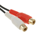 Audio Adapter Cable Aux Stereo Socket To 2 RCA Plugs For  CDA-7894 CDA-7893