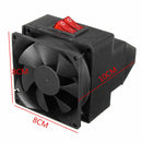 Portable 12V 300W Car Heater Cooler Fan Air Warmer Windshield Demister Defroster