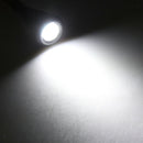 LED Wall Lamp 2W 12V Gooseneck Reading Light - Black Adjustable