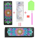 DIY Diamond Painting Leather Eye Glasses Box Travel Sunglasses Storage Case