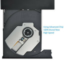 External Dvd Drive Optical Drive Usb 2.0 Cd Rom Player Cd-Rw Burner Writer RT1I8