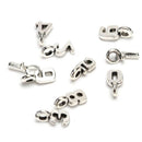 10Pcs/Set Alloy Mix Arabic Numerals Charms Pendant Jewelry DIY Making CraftsBX