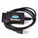 USB FTDI Chip ELM327 For MS-CAN HS-CAN Mazda Diagnostic Scanner T!oP Hn