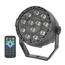 12LED RGB Stage Light KTV Bar Club DJ Disco Par Lamp w/Remote Control (EU)