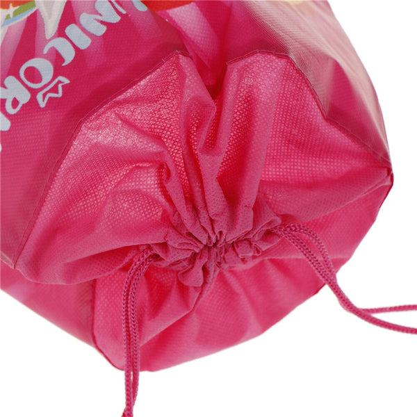 Unicorn Drawstring Backpacks Unicorn Storage Bags Kids Birthday Party Gifts  Z