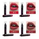 12pcs Lip Kit Matte Lipstick Waterproof Nourishing Velvet Lip Stick Makeup I0N9