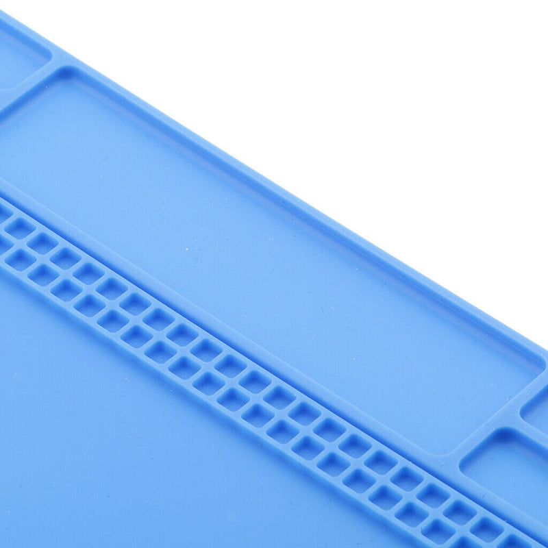 Cellphone Repair Mat Insulation Silicone Pad Maintenance Platform Blue