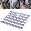 8x Car Door Edge Guards Trim Molding Protect Strip Anti-rub Scratch Protector JR