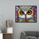 5D DIY Diamond Painting Kits Animal Full Round Drill Picture (B2513 Owl)