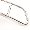 Stainless Steel Car Exhaust Pipe Tail Throat Decor Frame Trim Cover Liner A A6Z8