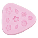 1PC Flowers Shape Silicone mold Fondant Cake Decoration SugarCraft Tools
