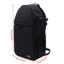 D15 Waterproof Camera Sling Backpack Shoulder Crossbody Bag for Canon Nikon Sony