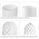 Toilet Brush And Holder Upgraded Modern Design Durable Shed-Free Bristles A