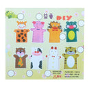 DIY Crafts Non-Woven Cloth Animal Hand Puppet Kids Child Sewing Toys