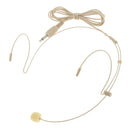 Professional Ear Hook Wired Headworn Condenser Microphone 3Pin Skin Color