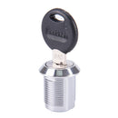 Tool Box Furniture Locking 19mm Dia Thread Cylinder Cam Lock with Key G*HWC Gw