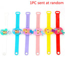 1PC Portable Mermaid Sillicone Soap Bracelet Wristband Hand Dispenser Hand SEAU