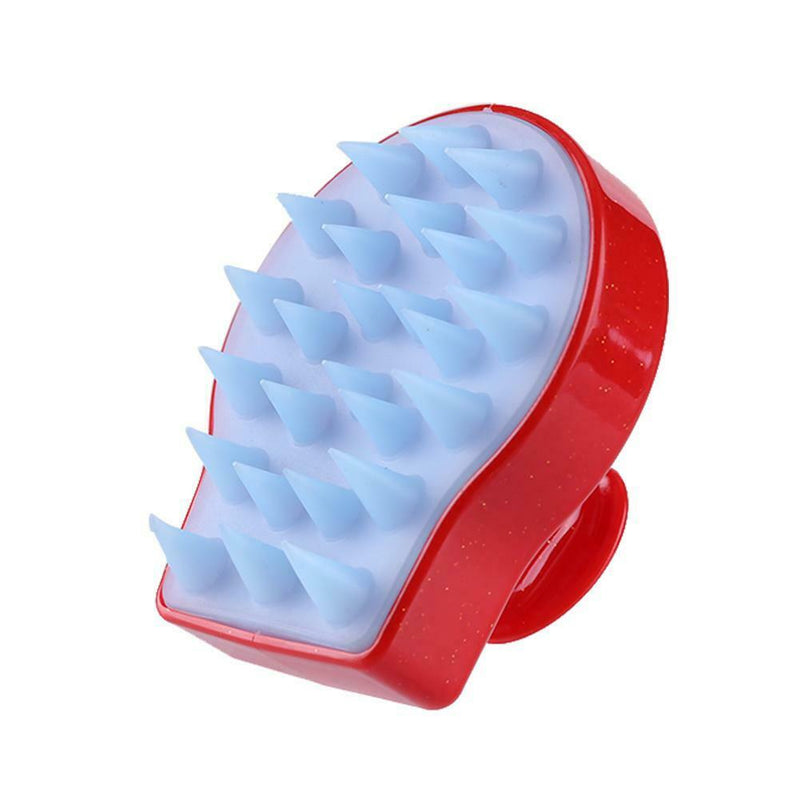 Silicone Teeth Scalp Massage Brushes Hair Washing Comb Body Bath Brush Prop